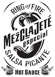 RING OF FIRE MEZCLAJETÉ ESPECIAL SALSA PICANTE HOT SAUCE logo