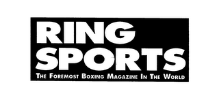 RING SPORTS MAGAZINE logo