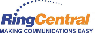 RINGCENTRAL MAKING COMMUNICATIONS EASY logo