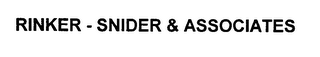 RINKER - SNIDER & ASSOCIATES logo