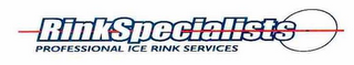 RINKSPECIALISTS PROFESSIONAL ICE RINK SERVICES logo