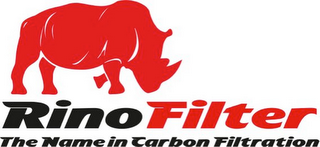 RINOFILTER THE NAME IN CARBON FILTRATION logo