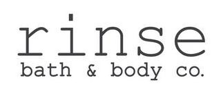 RINSE BATH & BODY CO. logo