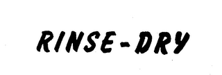 RINSE-DRY logo