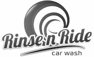 RINSE N RIDE CAR WASH logo