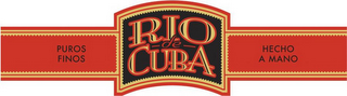 RIO DE CUBA PUROS FINOS HECHO A MANO logo