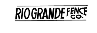 RIO GRANDE FENCE CO. logo