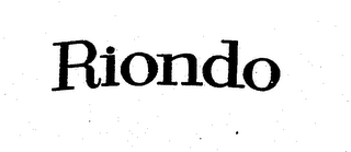 RIONDO logo