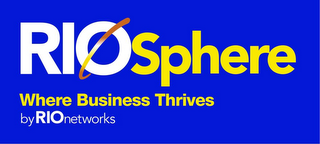 RIOSPHERE WHERE BUSINESS THRIVES BY RIONETWORKS logo
