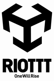 RIOTTT ONE WILL RISE logo