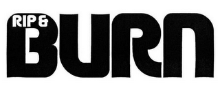 RIP & BURN logo