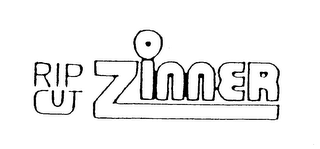 RIP CUT ZINNER logo