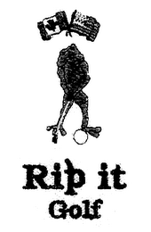 RIP IT GOLF logo