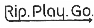 RIP. PLAY. GO. logo