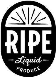 RIPE LIQUID PRODUCE logo