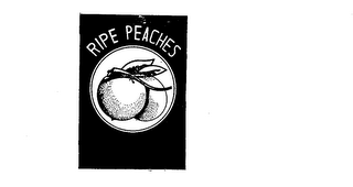 RIPE PEACHES logo