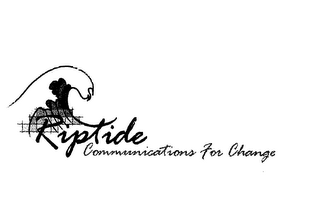 RIPTIDE COMMUNICATIONS FOR CHANGE logo