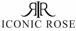 RIR ICONIC ROSE logo