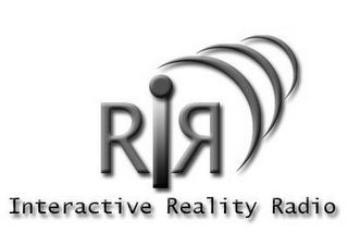 RIR INTERACTIVE REALITY RADIO logo