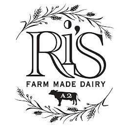 RI'S FARM MADE DAIRY A2 logo