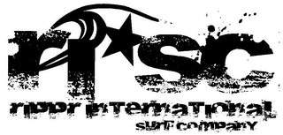 RISC RIPPR INTERNATIONAL SURF COMPANY logo