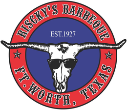 RISCKY'S BARBECUE EST 1927 FT. WORTH, TEXAS logo
