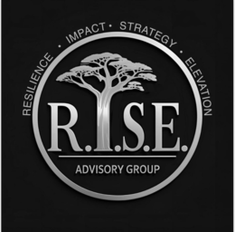 R.I.S.E. ADVISORY GROUP RESILIENCE IMPACT STRATEGY ELEVATION logo