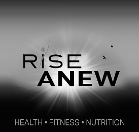 RISE ANEW HEALTH · FITNESS · NUTRITION logo