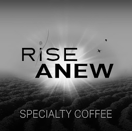 RISE ANEW SPECIALTY COFFEE logo