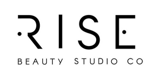 RISE BEAUTY STUDIO CO logo