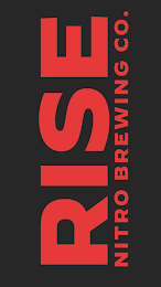 RISE NITRO BREWING CO. logo