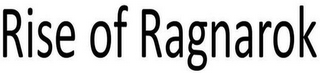RISE OF RAGNAROK logo