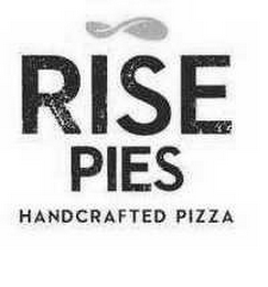 RISE PIES HANDCRAFTED PIZZA logo