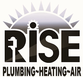RISE PLUMBING~HEATING~AIR logo
