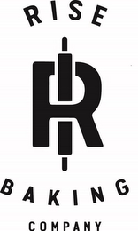 RISE R BAKING COMPANY logo