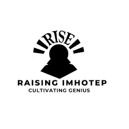 RISE RAISING IMHOTEP CULTIVATING GENIUS logo
