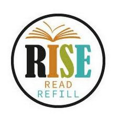 RISE READ REFILL logo