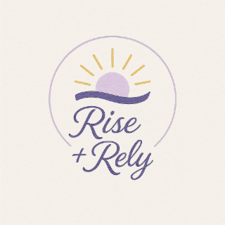 RISE + RELY logo