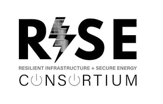 RISE RESILIENT INFRASTRUCTURE + SECURE ENERGY CONSORTIUM logo