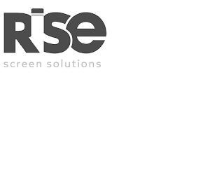 RISE SCREEN SOLUTIONS logo