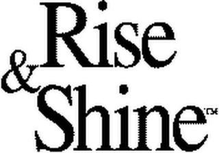 RISE & SHINE logo