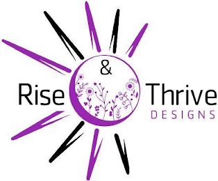 RISE & THRIVE DESIGNS logo