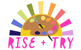 RISE + TRY logo