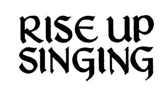 RISE UP SINGING logo