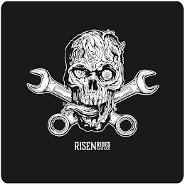 RISEN RIDES GARAGE logo