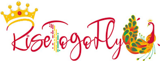 RISETOGOFLY logo