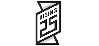 RISING 25 logo