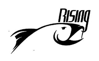 RISING logo
