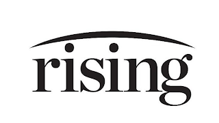 RISING logo