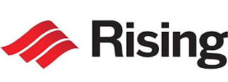RISING logo